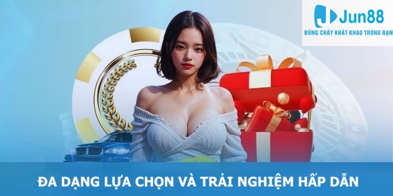 Đa dạng tựa game hấp dẫn tại Jun88 dành cho thành viên