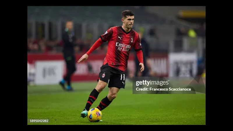 Trận đấu giữa AC Milan và Sassuolo