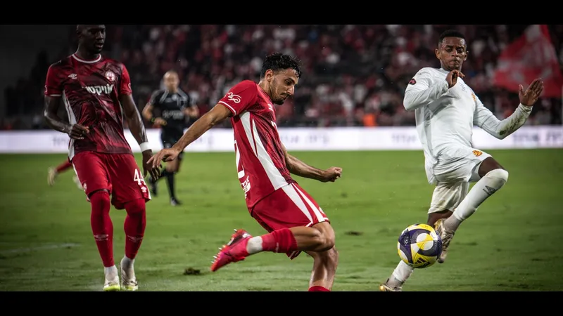 Trận đấu giữa Beer Sheva và Maccabi Haifa